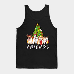 dog friend Christmas Tank Top